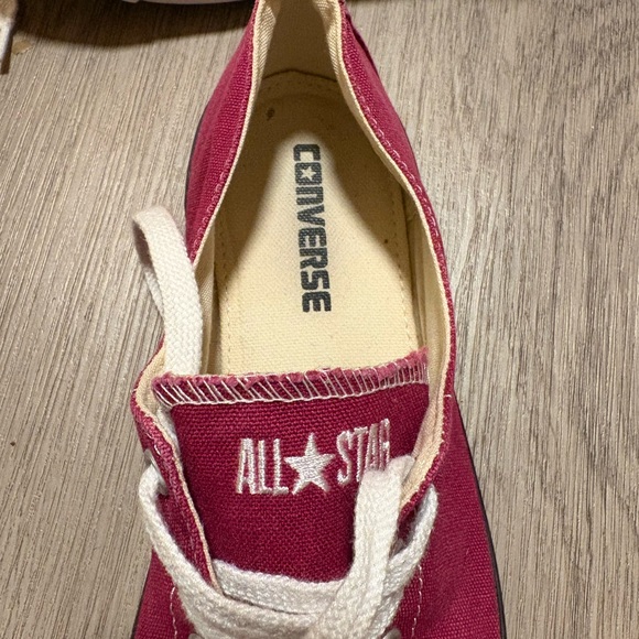 Converse All Star Low Top Sneakers in Berry Smoothie color - Picture 3 of 4